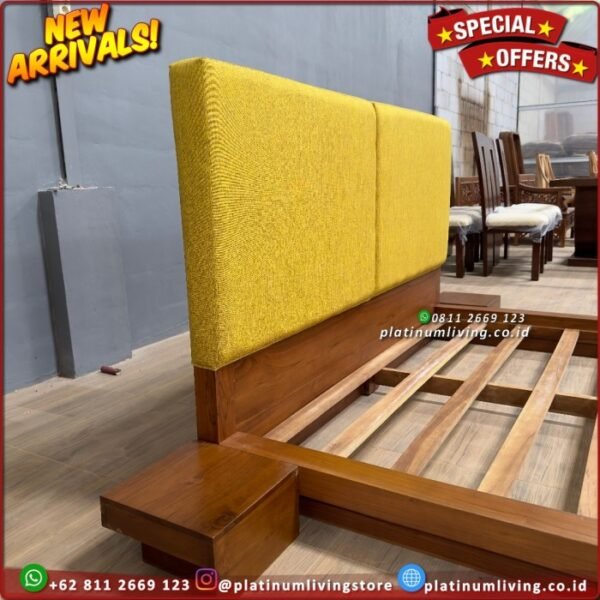 Tempat Tidur Jati Tempat Tidur 160x200 Dipan Jati Lesehan 4