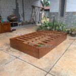 Tempat Tidur Tempat Tidur Dipan Minimalis 2 Laci 160x200 Alas Blok Furniture Jepara Indonesia - Gambar 2