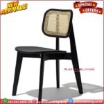 Kursi cafe terbaru kayu jati mix rotan  kursi makan kursi cafe jati Furniture Jepara Indonesia