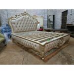 Tempat Tidur Ukir Mewah Klasik Dipan Ukir Mewah Tempat tidur ukir Furniture Jepara - Gambar 2