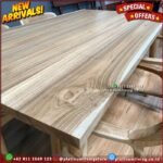 Meja Makan Jati Cafe Minimalis 140x80 Furniture Jepara Indonesia - Gambar 5