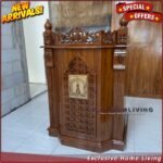 Mimbar Podium Jati Mimbar Jepara Podium jati Podium Furniture Jepara Indonesia - Gambar 3