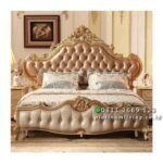 Tempat Tidur Ukir 160x200 Klasik Mewah, Dipan Mewah, Tempat Tidur Ukir Furniture Jepara