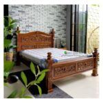 Tempat Tidur Jati Ukir 160x200 Dipan Jati Klasik Mewah Dipan Ukir Furniture Jepara