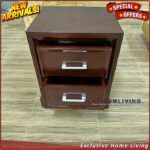 Nakas Jati Meja Lampu Tempat Tidur Bedside Table Side Table Jati Furniture Jepara - Gambar 2
