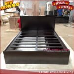 Tempat Tidur Jati 160x200 Laci 2 MInimalis Dipan Laci Modern Furniture Jepara Indonesia - Gambar 5