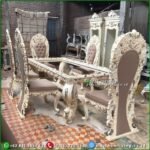 Meja Makan Ukir Mewah 220x100 Meja Makan Klasik Mewah Meja Kursi Meja Furniture Jepara