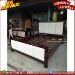 Tempat Tidur Jati Dipan Jati 160x200 Dipan Minimalis Modern Furniture Jepara - Gambar 2