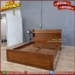 Tempat Tidur Jati 160x200 Minimalis Simple Dipan Jati Divan Ranjang Furniture Jepara Indonesia - Gambar 3