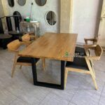 Meja Makan Jati 140x80 Kursi 4 Meja Makan Jati 4 Kursi Meja Makan Jati Furniture Jepara