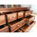 Meja Laci Kayu Jati, Bufet Laci Jati, Meja Tv , Credenza Teakwood Furniture Jepara - Gambar 5