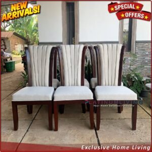 Meja Makan Marmer 6 Kursi Meja Makan Marmer Asli Rangka Jati Meja Jati - Kursi Saja 6pcs Furniture Jepara Indonesia