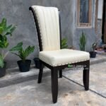Kursi Makan Jati Modern Kursi Makan Minimalis Kursi Makan Jati Mewah Furniture Jepara - Gambar 3