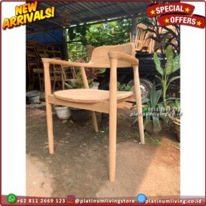 Kursi Cafe Kursi Makan Jati Kursi Cafe Modern Terbaru - Non Finishing Furniture Jepara Indonesia