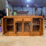 Meja Tv Jati 150cm Bufet Tv Jati Drawers Jati Meja Tv Jati Bufet Jati Furniture Jepara - Gambar 4