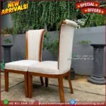 Kursi Makan Jati Kursi Makan Jati Kualitas Export Kursi Makan Mewah Furniture Jepara - Gambar 2