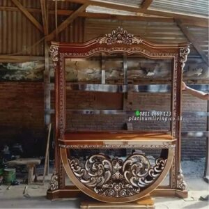 Meja Konsul Jati Ukiran Mewah Meja Consule Ukir Klasik Meja Hias Ukir Furniture Jepara