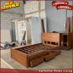 Tempat Tidur Jati 160x200 Laci 3 Dipan Laci Divan Laci Tempat Tidur Furniture Jepara Indonesia