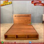 Tempat Tidur Jati 180x200 Dipan Jati Minimalis Alas Blok Kayu Furniture Jepara Indonesia