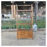 Lemari Hias Jati Rak Hias Jati Modern Almari Hias Laci Jati Tua Furniture Jepara - Gambar 3