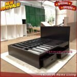 Tempat Tidur Jati 160x200 Laci 2 MInimalis Dipan Laci Modern Furniture Jepara Indonesia