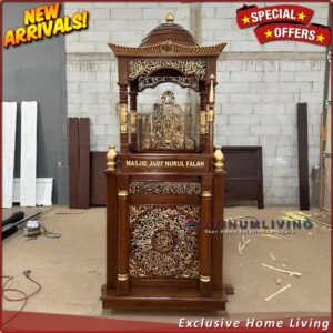 Mimbar Masjid Jati Mimbar Masjid Ukir Mimbar Jepara Mimbar Jati Asli Furniture Jepara Indonesia