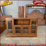 Bufet Jati Credenza Jati Minimalis Furniture Jepara Indonesia - Gambar 5