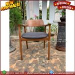 Meja Makan Marmer Meja Makan Marmer Cream Kursi 4 Jati Furniture Jepara - Gambar 2