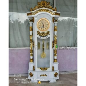 Lemari Jam Hias Ukiran Mewah Almari Jam Ukir Lemari Jam Gadang Ukir Furniture Jepara