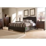 Tempat TIdur Jati 160x200 Full Busa, Tempat Tidur Minimalis Modern Furniture Jepara