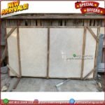 Meja Makan Marmer Meja Makan Marmer Cream Kursi 4 Jati Furniture Jepara - Gambar 3