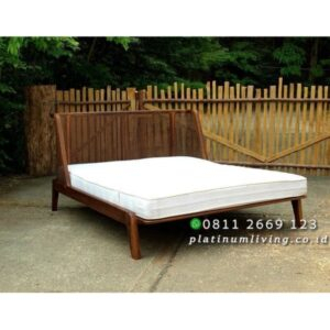 Tempat Tidur Jati 160x200 Kombinasi Rotan Dipan Jati Modern Divanrotan Furniture Jepara