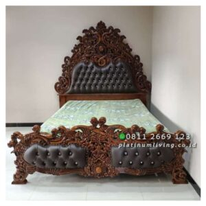 Tempat Tidur Ukir Mewah 180x200 Tempat Tidur Jati Ukiran Dipan Ukir Furniture Jepara