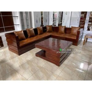 Kursi Tamu Sudut Kayu Jati Model Box Kursi Sofa Tamu Jati Minimalis Furniture Jepara