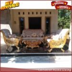 Kursi Sofa Jati Mewah Bellagio, Kursi Sofa Tamu Ukiran Mewah Jepara Furniture Jepara - Gambar 2