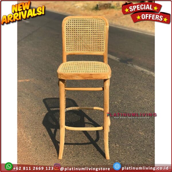 Kursi Bar Jati Kursi Makan Jati Kursi Bar Café Teak Bar Chairs