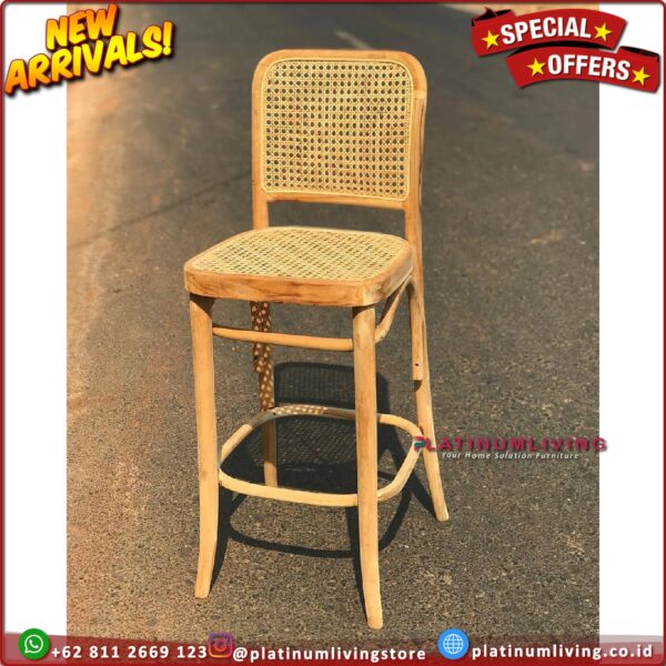 Kursi Bar Jati Kursi Makan Jati Kursi Bar Café Teak Bar Chairs