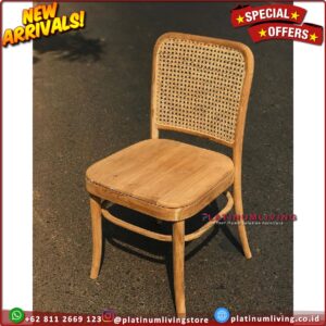 Kursi Café Jati Minimalis Kursi Makan Café Jati Teak rattan Chairs Teakwood Chairs