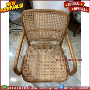 Kurs I Makan Jati Arm rest Chairs Kursi Kevin Kursi Makan Café Resto Kayu jati