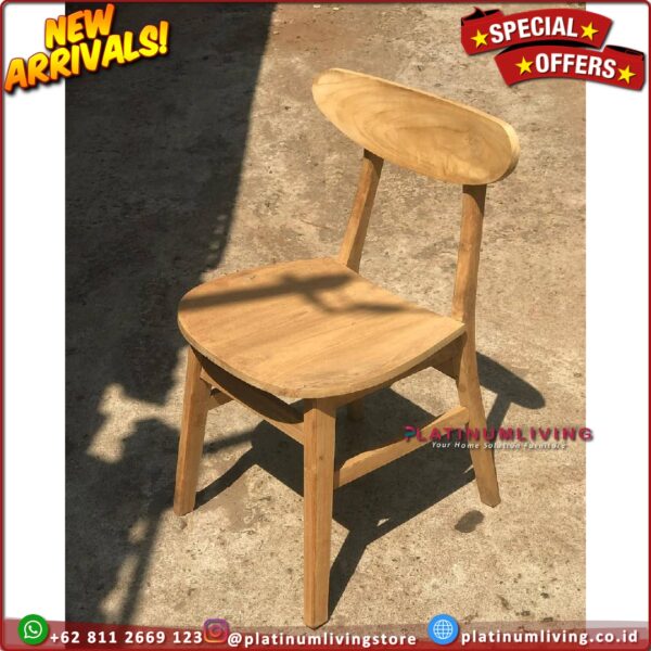 Kursi Makan jati Kursi Café Kursi Makan Minimalis Kursi Jati Murah Kursi Café Resto Hotel Teak wood chairs