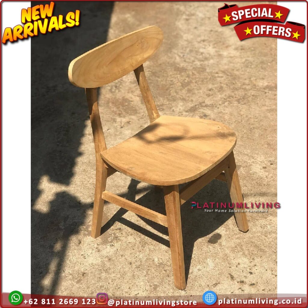 Kursi Makan jati Kursi Café Kursi Makan Minimalis Kursi Jati Murah Kursi Café Resto Hotel Teak wood chairs