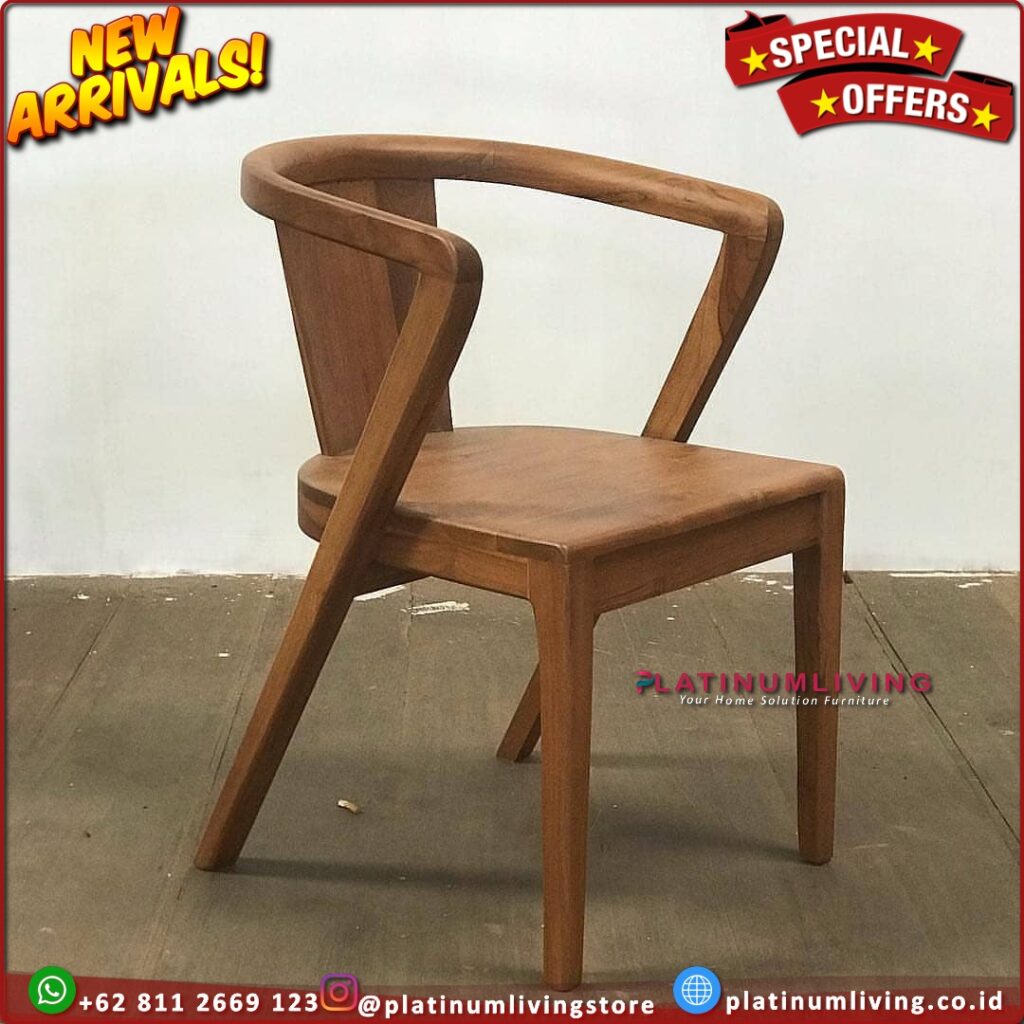 Kursi Café Jati Minimalis Teakwood Chairs Indonesian Furniture