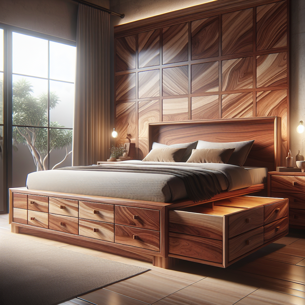 Tempat Tidur Jati Model Laci Cikalong Wetan: Elegansi dan Fungsi dalam Satu Produk 1 Tempat Tidur Jati dengan Laci Terbuat dari Kayu Jati Asli Cikalong Wetan