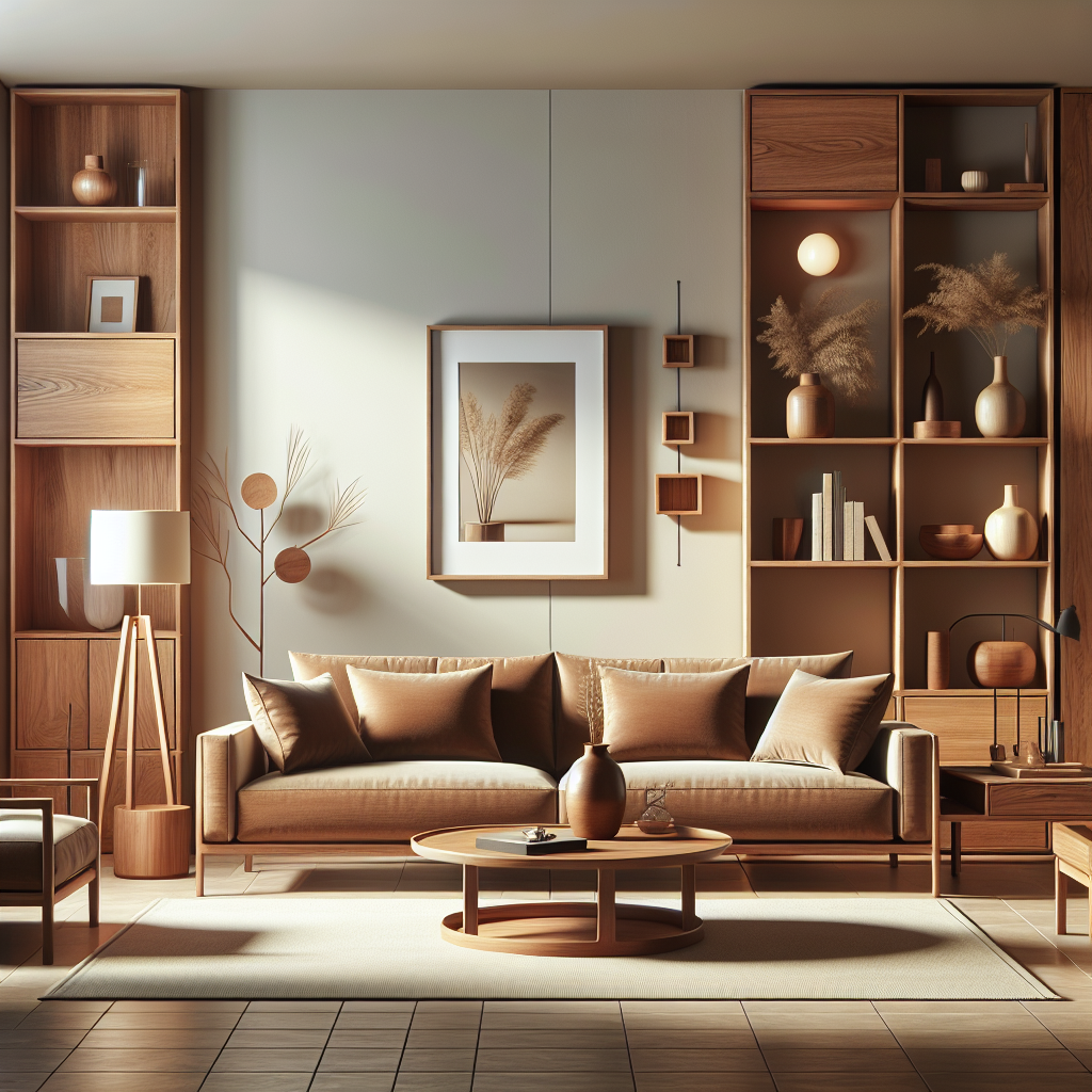 Furniture minimalis dari kayu jati Jepara dengan desain modern dan elegan
