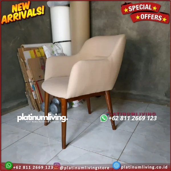 Kursi Makan Jati Full Busa Kursi Makan Cafe Kursi Makan Hotel Indonesian Furniture