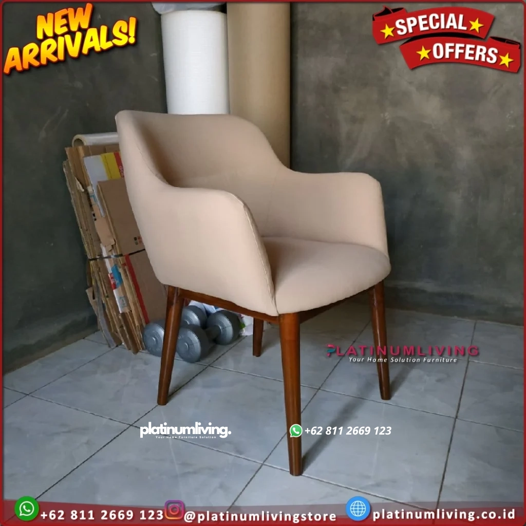 Kursi Makan Jati Full Busa Kursi Makan Cafe Kursi Makan Hotel Indonesian Furniture