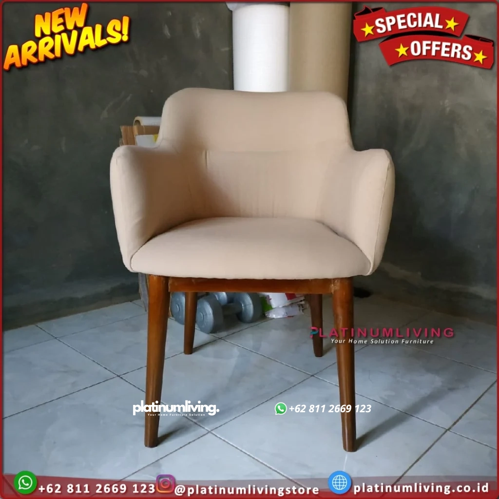 Kursi Makan Jati Full Busa Kursi Makan Cafe Kursi Makan Hotel Indonesian Furniture