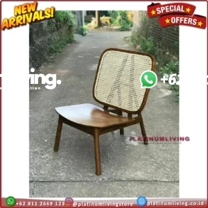 Kursi Cafe Kursi Santai Jati Teak Lounge Chair