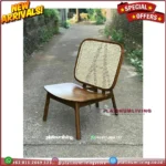 Kursi Cafe Kursi Santai Jati Teak Lounge Chair
