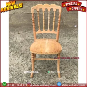 Napoloen Teakwood Chair Kursi Cafe Jati Teak Java Chair Indonesian Furniture Jepara